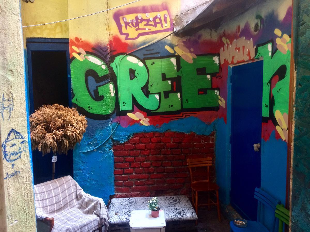 Green Studio Hostel Belgrad Exteriör bild